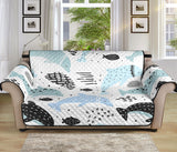 Cute dolphins Childish Style pattern Sofa Cover Protector
