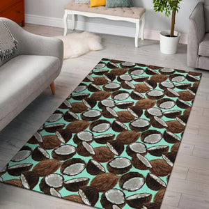 Coconut Pattern Print Design 03 Area Rug