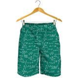 Math Pattern Print Design 01 Men Shorts