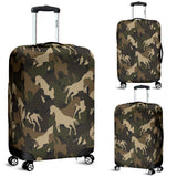 Horse Camouflage Pattern Luggage Covers