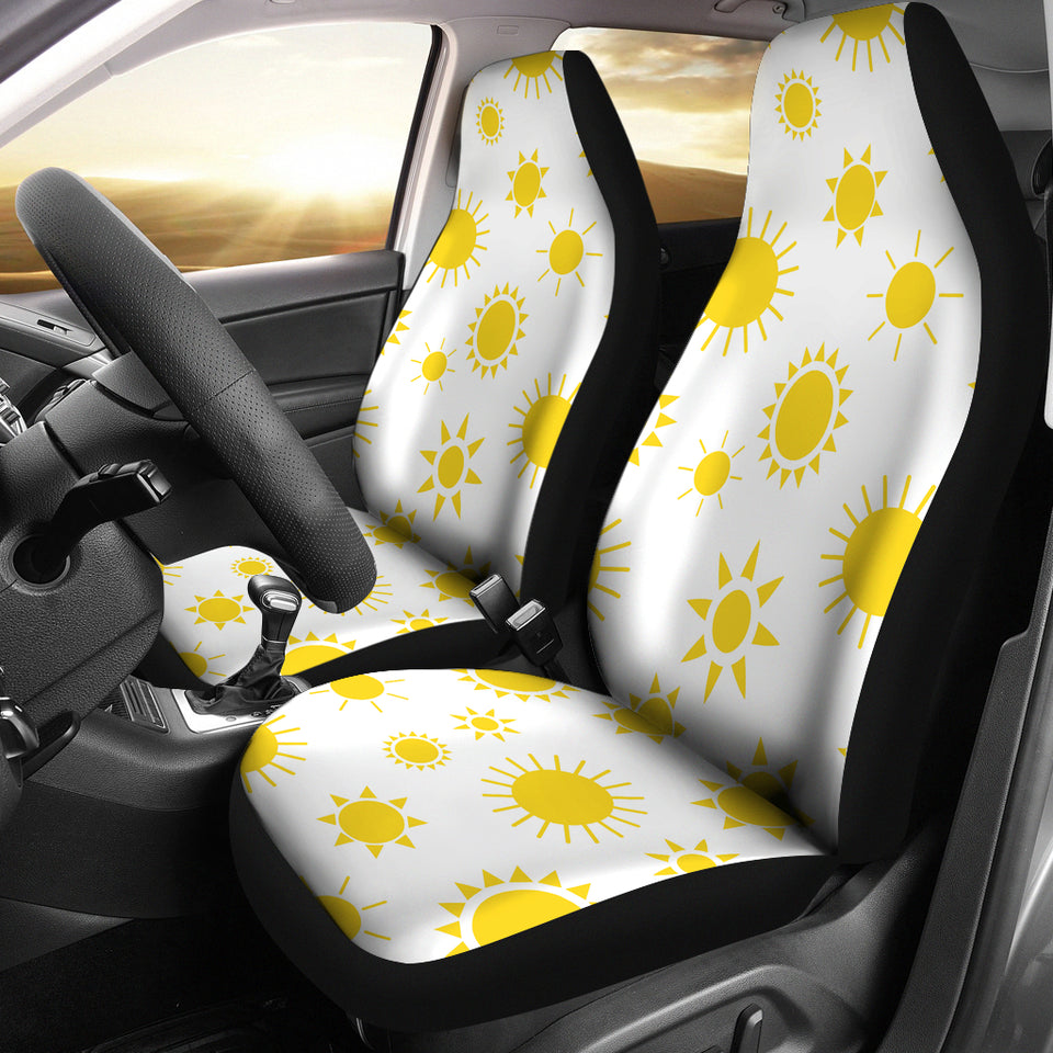 Sun Pattern  Universal Fit Car Seat Covers