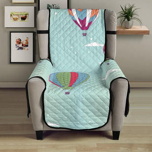 Hot Air Balloon design Pattern Chair Cover Protector