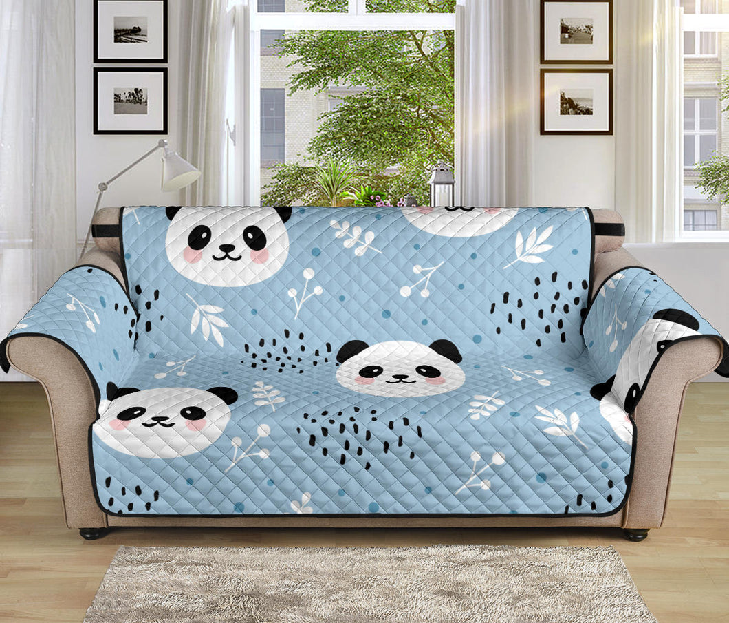 Cute panda pattern Sofa Cover Protector