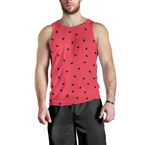 watermelon texture background Men Tank Top