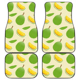 Durian Pattern Front And Back Car Mats