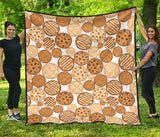 Various Cookie Pattern Premium Quilt
