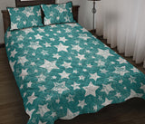 Vintage star pattern Quilt Bed Set