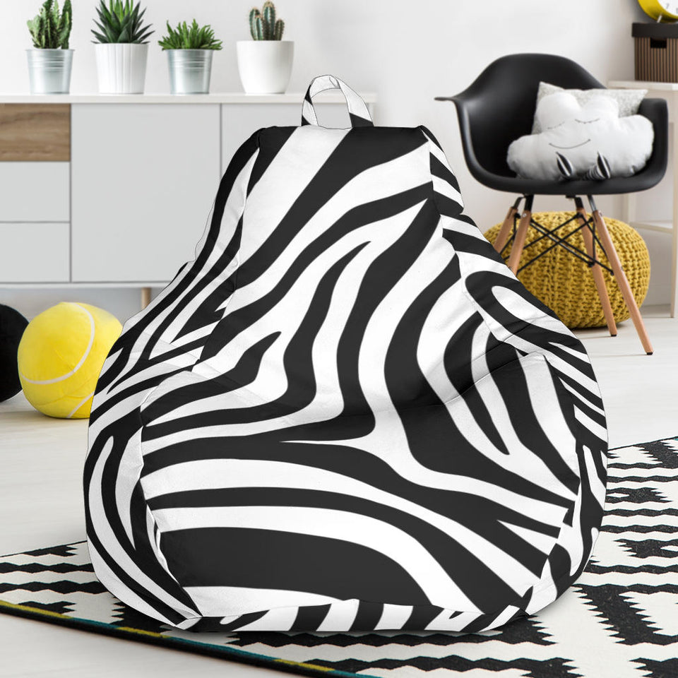 Zebra Skin Pattern Bean Bag Cover