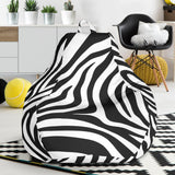 Zebra Skin Pattern Bean Bag Cover