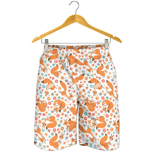 Squirrel Pattern Print Design 05 Men Shorts