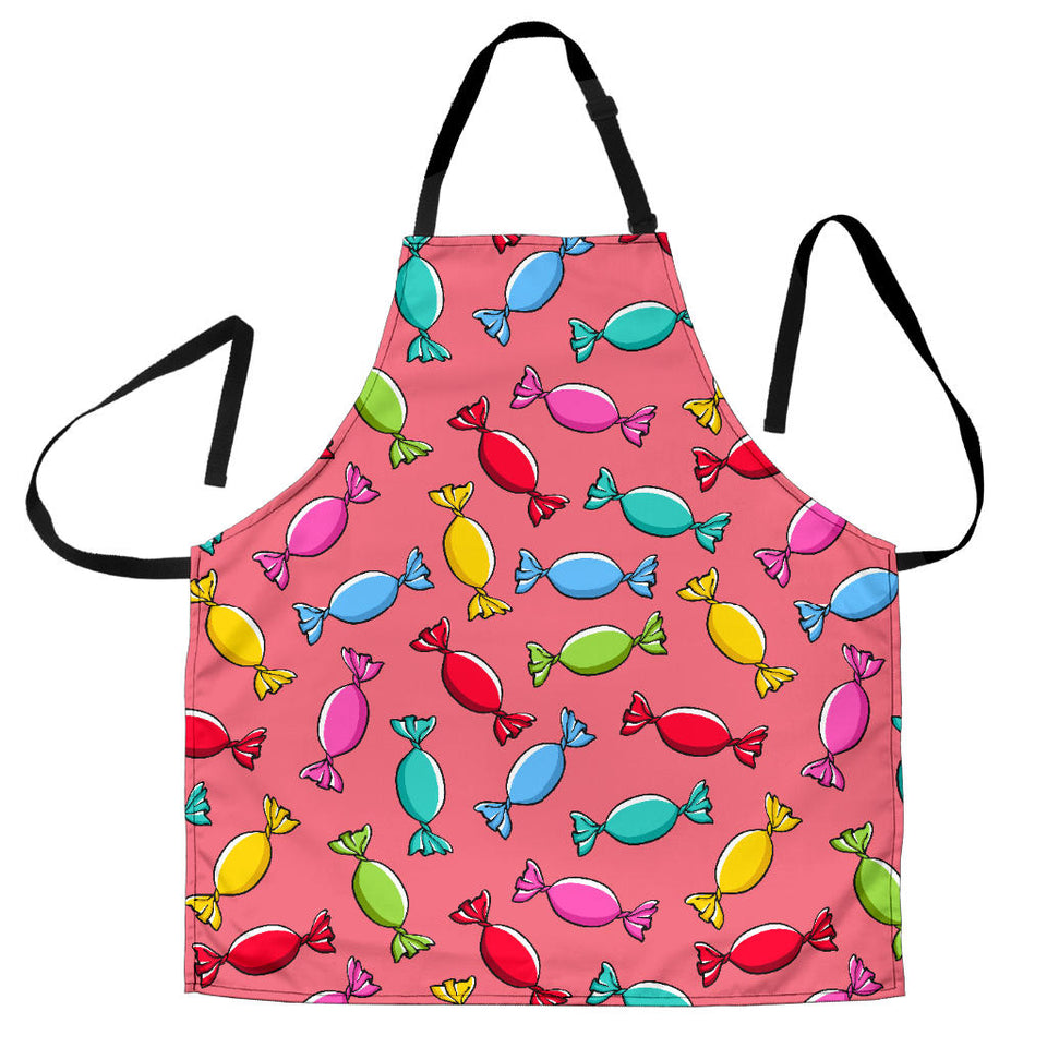 Colorful Wrapped Candy Pattern Adjustable Apron