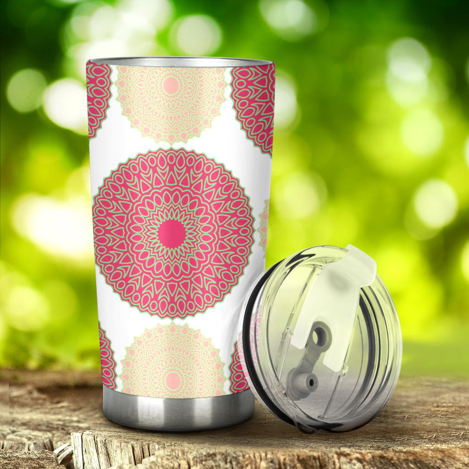 Circle Indian Pattern Tumbler