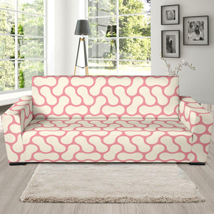 Peanuts Texture Pattern Sofa Slipcover