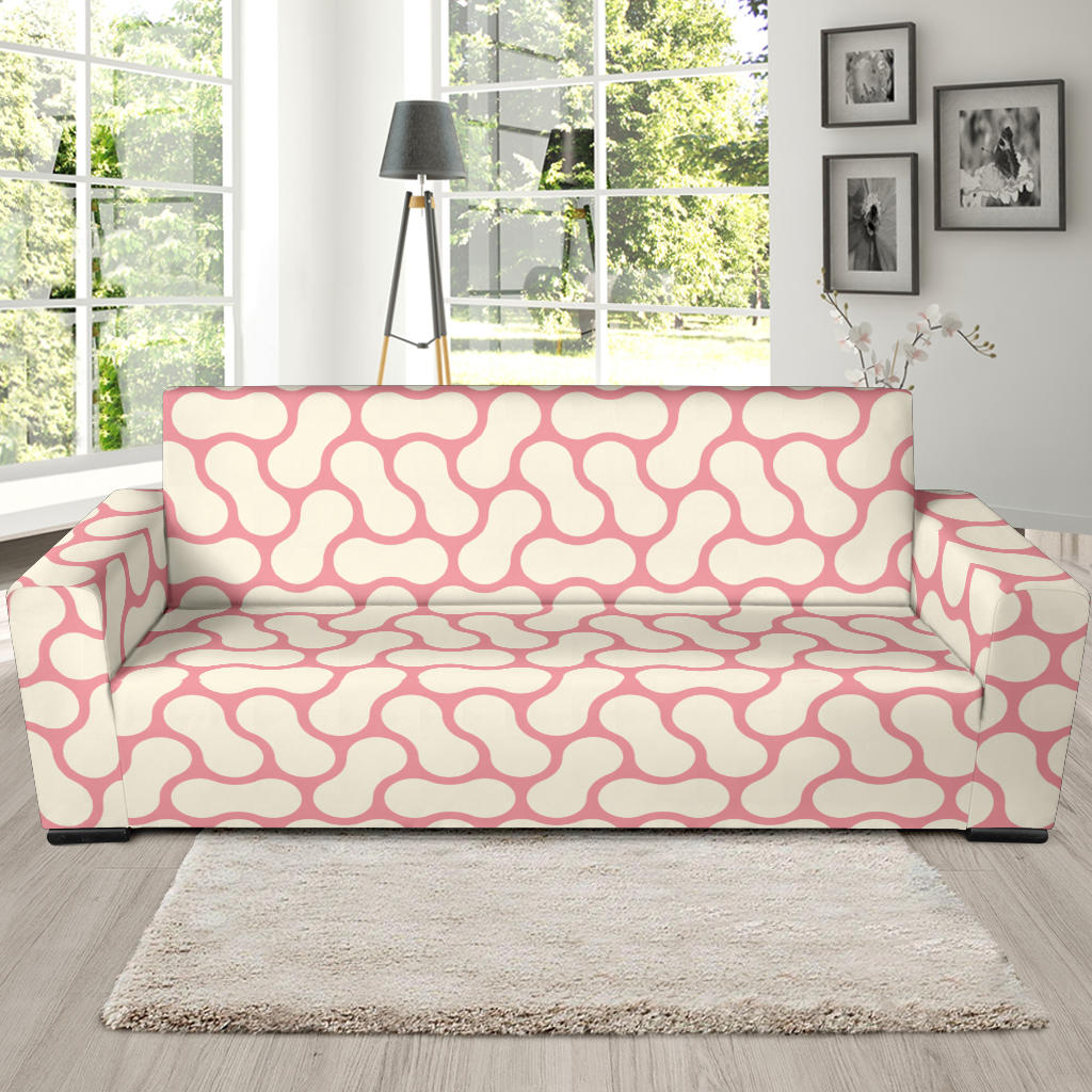 Peanuts Texture Pattern Sofa Slipcover
