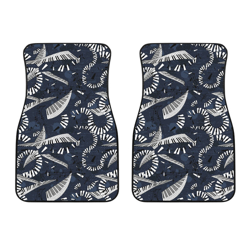 Piano Pattern Print Design 02 Front Car Mats