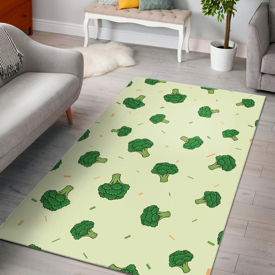 Broccoli Pattern Area Rug
