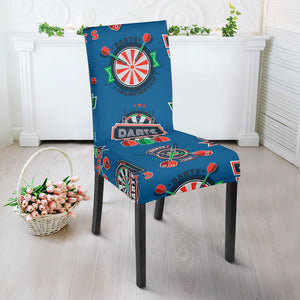 Darts Pattern Print Design 02 Dining Chair Slipcover