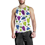 Grape pattern Men Tank Top