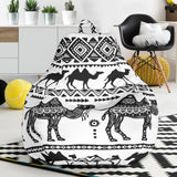 Camel Polynesian Tribal Pattern Bean Bag Cover