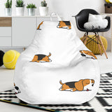 Cute Beagle Dog Sleeping Pattern Bean Bag Cover