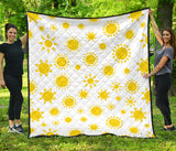 Sun Pattern Premium Quilt