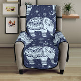 Elephant tribal design pattern Chair Cover Protector