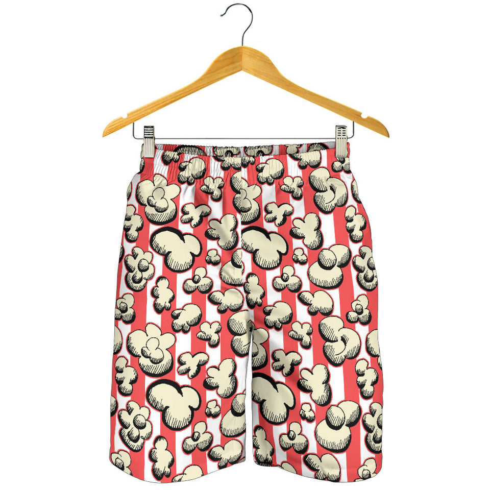 Popcorn Pattern Print Design 05 Men Shorts