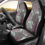 Spider Web Cobweb Design Color Pattern Universal Fit Car Seat Covers