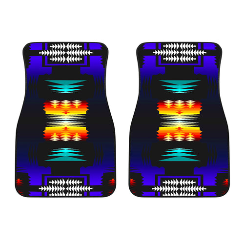 Midnight Sage Fire Front Car Mats (Set Of 2)