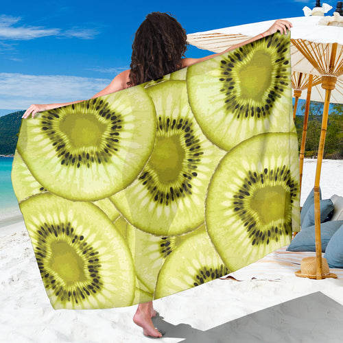 Sliced Kiwi Pattern Sarong