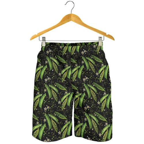 Green Peas Pattern Print Design 02 Men Shorts