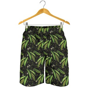 Green Peas Pattern Print Design 02 Men Shorts