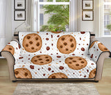 chocolate chip cookie pattern Sofa Cover Protector