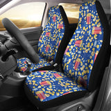 Popcorn Pattern Print Design 01 Universal Fit Car Seat Covers