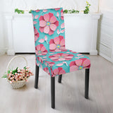 3D Sakura Cherry Blossom Pattern Dining Chair Slipcover