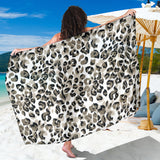 Leopard Skin Print Pattern Sarong