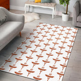 Sausage Pattern Print Design 05 Area Rug