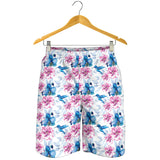Hummingbird Pattern Print Design 02 Men Shorts