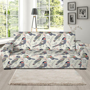 Pigeon Pattern Print Design 04  Sofa Slipcover