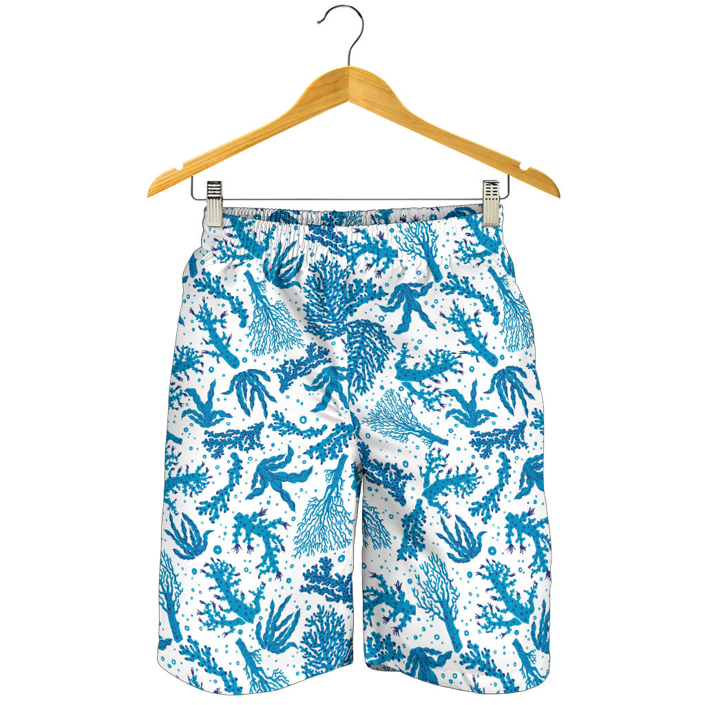 Coral Reef Pattern Print Design 01 Men Shorts