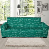 Math Pattern Print Design 01 Sofa Slipcover