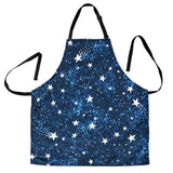 Night Sky Star Pattern Adjustable Apron