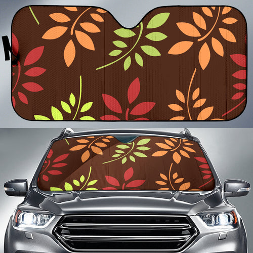 Fall Fern Car Sun Shade Auto Sun Shade