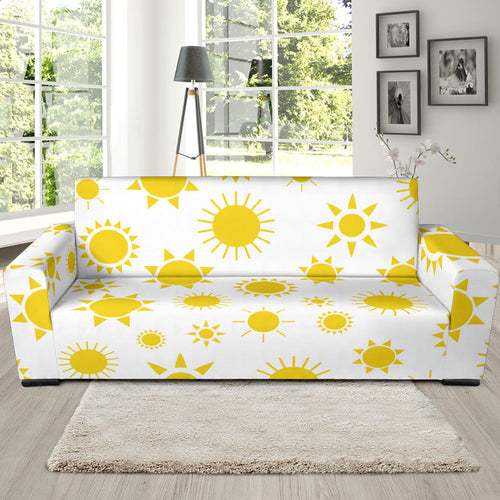 Sun Pattern Sofa Slipcover