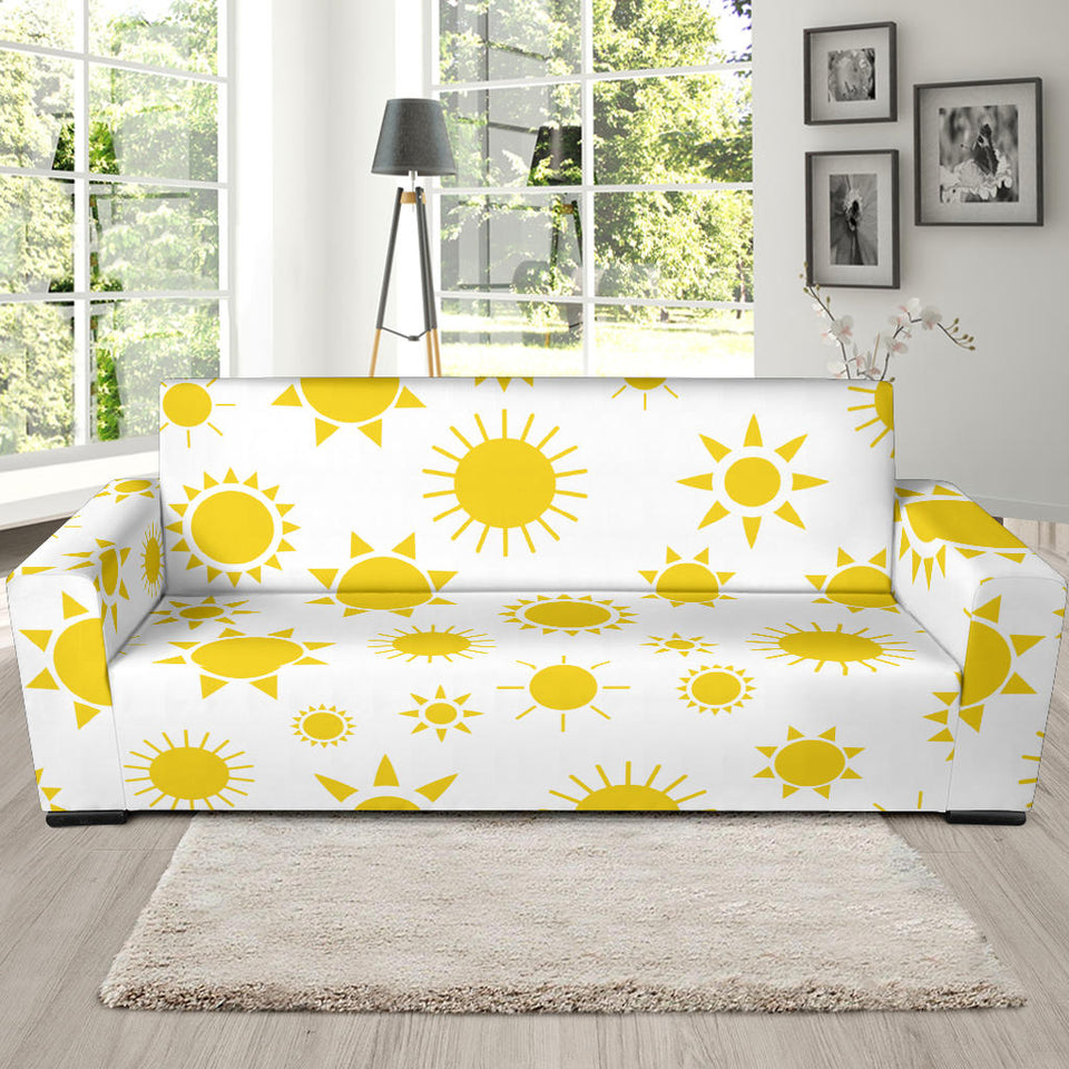 Sun Pattern Sofa Slipcover