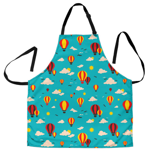 Hot Air Balloon Sky Pattern Adjustable Apron