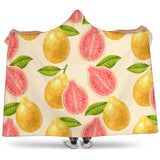 Beautiful Guava Pattern Hooded Blanket