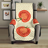 Tomato dot background Chair Cover Protector