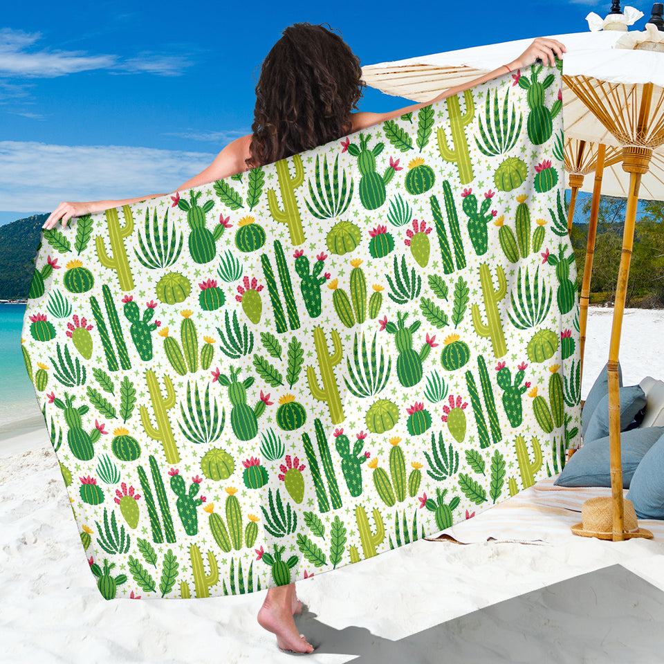 Cactus Pattern Sarong