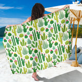 Cactus Pattern Sarong